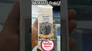 birthday function return gifts #customized #chocolate #shorts #gift