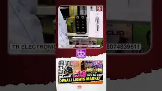 Rs 15 లైట్స్ బజార్ Diwali Lights Cheap Price Market in HYD చాలా చీప్ ధరలో Light,Electronic market🔥