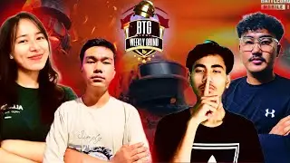 BTG WEEKLY SCRIM best lobby 9 10 best lobby day 2match 1