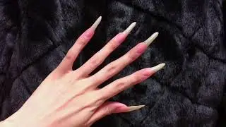 My natural long bare nails🌸🌸🌸