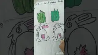 8 day pencil colors alcohol markers and water painting challenge #trendingshorts#1million#like#arts