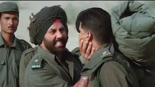 जंग के बीच छुट्टी की बात | हम बॉर्डर पर लड़ रहे हैं… और तुझे छुट्टी चाहिए | Border Powerful Scene