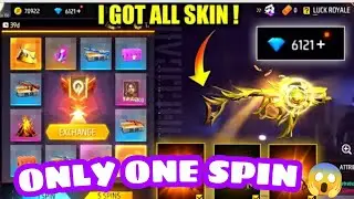 I GOT NEW VECTOR INCUBATOR SKIN | ONLY ONE SPIN 😱 | FREE FIRE NEW EVENT | GARENA FREE FIRE