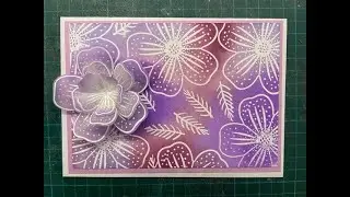 Heat Embossing on to Parchment Paper