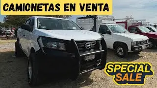 Camionetas en venta en MÉXICO en el tianguis de autos (NISSAN ESTAQUITAS, PICK UP, MINIVANS, SUVS)