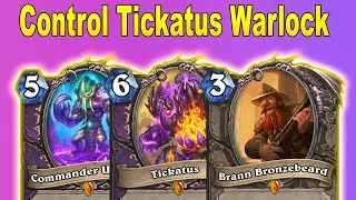 Control Tickatus Warlock Is Always Fun To Watch Before Bed! Throne of Tides Mini-Set | Hearthstone