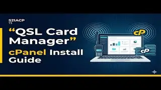 Install Amateur Radio QSL Card Manager on cPanel | S21AF Project | Subdomain Setup (Step by Step)