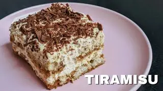 Easy Tiramisu Recipe | LARGE Family Size | NO-BAKE