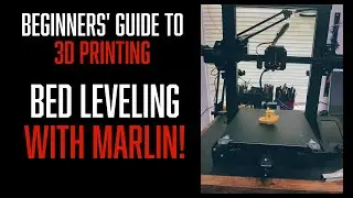 3D Printing for Beginners: Marlin Bed Leveling Tutorial - Perfect First Layers Every Time!