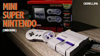 MINI SUPER NINTENDO UNBOXING - GEBELLINI.