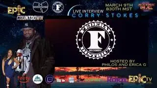 Epic Live Exclusive Interview with NYMROD AKA CORRY STOKES from NYC