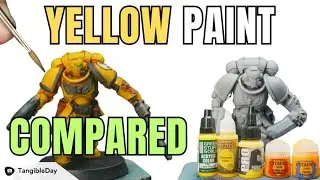 Painting Yellow Miniatures (My Top 5 Five Paints Compared)