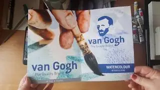 Van Gogh new - обзор новых цветов акварели ВанГог