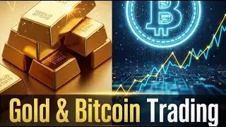 🚀 LIVE: Gold & Bitcoin Trading - Real-Time Analysis & Strategy!  Grinding Day 02
