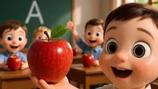 Phonics Song 2 with TWO Words in 3D - A For Airplane - ABC Alphabet Songs with Sounds for Children