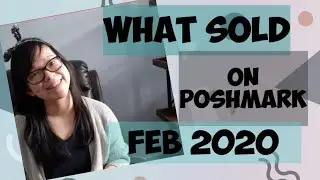 $1900 in Sales 💸! What Sold on Poshmark Canada and US Reselling from Canada | Feb 2020