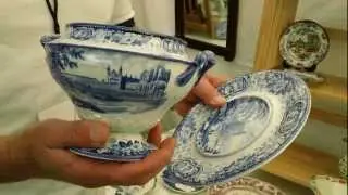 Gregory Lovell Antiques - Liverpool Herculaneum Transferware set