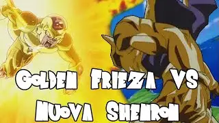 Golden Frieza vs Nuova Shenron
