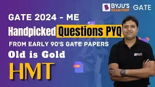 GATE 2024 Mechanical Engineering | Heat Mass Transfer Previous Year Questions | BYJU'S GATE