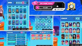 Fall Guys Updated NEW UI Lobby Fame Pass & Locker Design LEAKED!