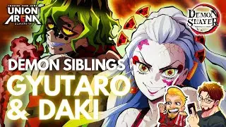 GYUTARO & DAKI - DEMON SIBLINGS DECK From Demon Slayer Union Arena Trading Card Game