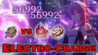 Glad-Shime vs Emblem TRUE Electrocharged Build of Yae
