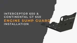Engine Sump Guard for Royal Enfield Interceptor 650 - Installation Guide