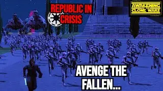 Star Wars: COMMANDER CODY IS DOWN! ( Empire at War AOTCW ) EP9