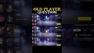 OLD PLAYER QUESTION 🤔 #freefire #garenafreefire #trending #shorts