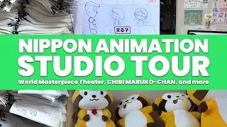 Nippon Animation Studio Tour : Where Anime Magic is Made