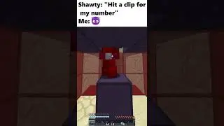 Minecraft bridge is TOO EASY 🥱#hypixel #minecraft #bedwars #shorts