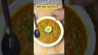 wai wai noodles soups recipe, #shorts #asmr #cheffood