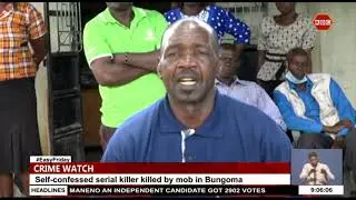 Self confessed serial killer Masten Wanjala lynched by mob