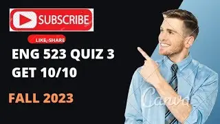 ENG 523 Quiz 3|| Discourse Analysis (eng 523) quiz 3 || Correct Solution 2024 #studyofvu