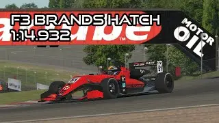 iRacing F3 23S1 - Week 6: Brands Hatch Hotlap