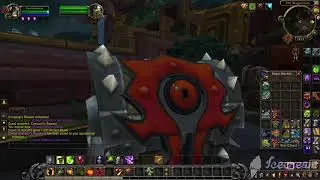 BFA New Dread Gladiator's Silk Mantle Item Level 355