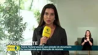 Emiss&atilde;o de passaportes &eacute; normalizada, segundo a PF