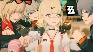 Caesar and Burnice Help Sunna to Sing on Stage Cutscene Animation | ZZZ 2.6 JP DUB