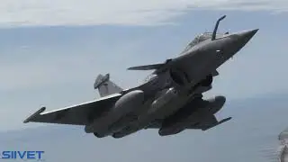 Dassault Rafale Flying With TALIOS Targeting And Recon Multi-Function Pod System