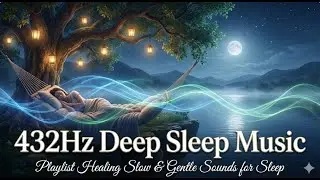 432Hz Deep Sleep Music | Playlist Healing Slow & Gentle Sounds for Sleep