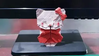 Origami Ribbon Kitty - Michelle Fung