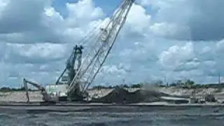 PCS Phosphate Mine tour with draglines.