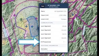 ForeFlight Quick Tip: Quick-Access Airspace Frequencies