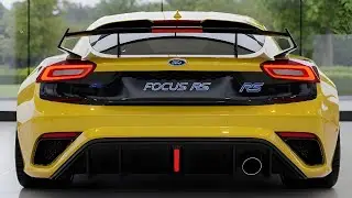 Ford Focus RS 2026 года &mdash; агрессивная мощность и точность управления