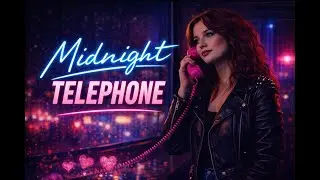 Midnight Telephone | 80s Euro-Disco | Synthpop Love Song | Neon Night Music