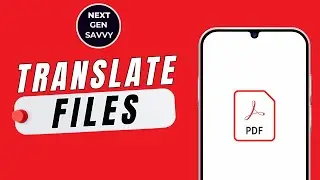 How To Translate PDF Files To Different Languages