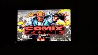  Pioneer PDP 5080XD Sega Genesis Comic zone. Rgb