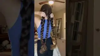 Disney princess hairstyle 💖#hairstyle #disneyprincess #longhair #hairgrowth #braids #hair