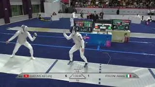 2024 145 T08 01 M F Individual Shanghai CHN GP BLUE FOCONI ITA vs CHEUNG HKG