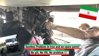 Getriebeschaden im Iran Iveco Turbodaily 4x4 / Transfer Case damage in Iran